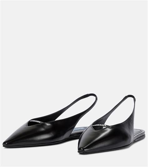 prada sling back flats|Prada slingback shoes 2020.